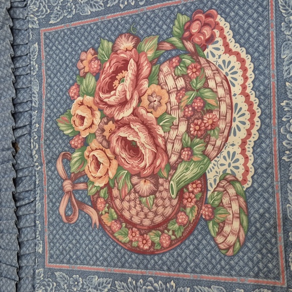 Vintage Set of 4 Quilt Table Place Mats - Picture 4 of 7